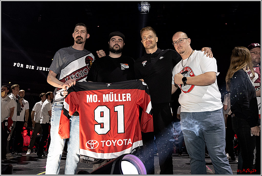 Koelner Haie Abschiedsfeier; Koeln, 22.04.2022